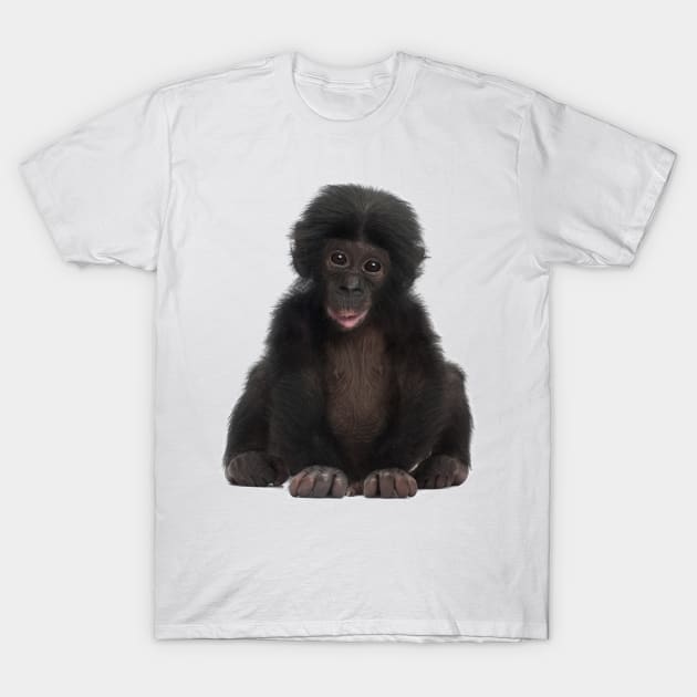 Cute Bonobo T-Shirt by Endangered Animals